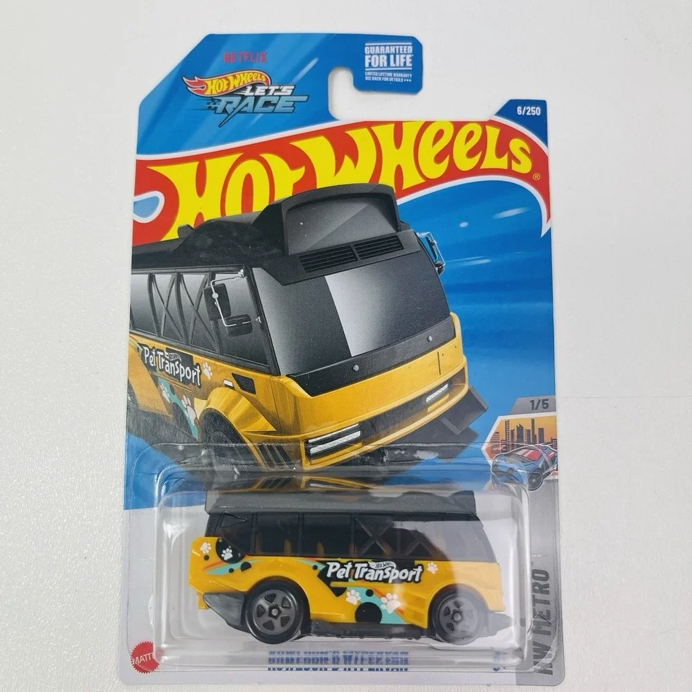 Hot Wheels 2025 Kowloon D Hypervan Yellow 6/250 Pet Transport HW Metro 1/5
